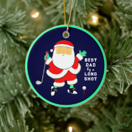 Ornamento De Cerâmica Personalized Golf Collectible