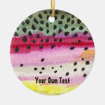 Pesca de Mosca com Arco-Íris Personalizada