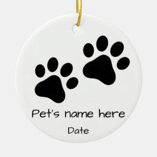Ornamento De Cerâmica Pet Cat/Pac-Cachorro