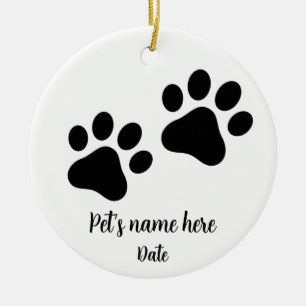 Ornamento De Cerâmica Pet Cat/Pac-Cachorro