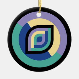 Ornamento De Cerâmica Petal Prism (Focus)