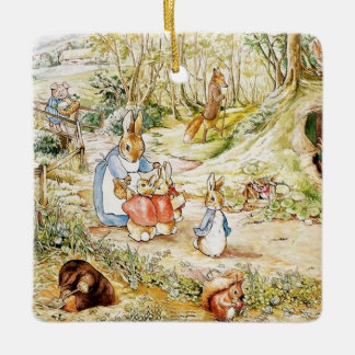 Ornamento De Cerâmica Peter Rabbit’s Neighbourhood by Beatrix Potter