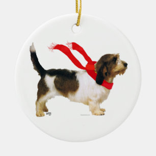 Ornamento De Cerâmica Petit Basset Griffon Vendeen