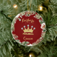 Pickleball Queen Glam Glitz Monograma