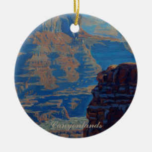 Ornamento De Cerâmica Picturesque Canyonland National Park View