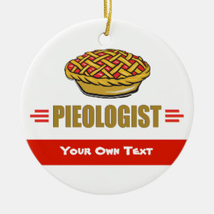 Ornamento De Cerâmica PIE - Amor, Comer, Assar, padaria, padaria, pieolo