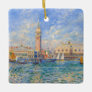 Ornamento De Cerâmica Pierre-Auguste Renoir - Veneza, o Palácio do Doge