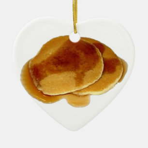 Ornamento De Cerâmica Pilha de Panquecas