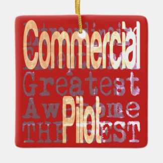 Ornamento De Cerâmica Piloto comercial extraordinário