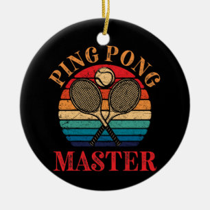 Ornamento De Cerâmica Ping Pong - Tênis da Mesa principal