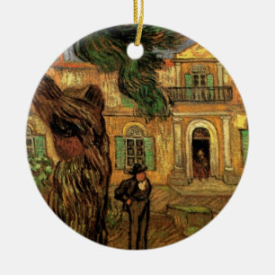 Ornamento De Cerâmica Pinheiros em Saint-Paul por Vincent van Gogh