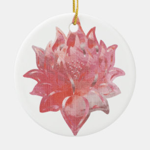 ORNAMENTO DE CERÂMICA PINK LOTUS