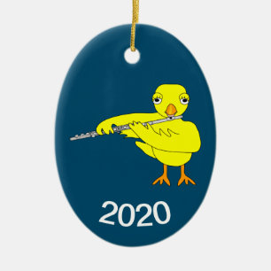 Ornamento De Cerâmica Pintinho