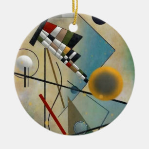 Ornamento De Cerâmica Pintura de Abstrato de Composição Kandinsky