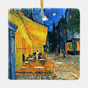 Ornamento De Cerâmica Pintura de arte fina Café Terrace por Vincent van 