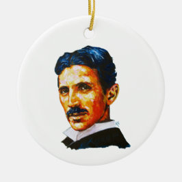 Ornamento De Cerâmica Pintura de Nikola Tesla