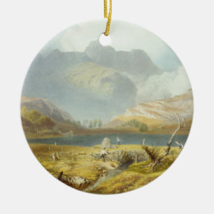 Ornamento De Cerâmica Piques de Langdale, "do distrito inglês do lago",