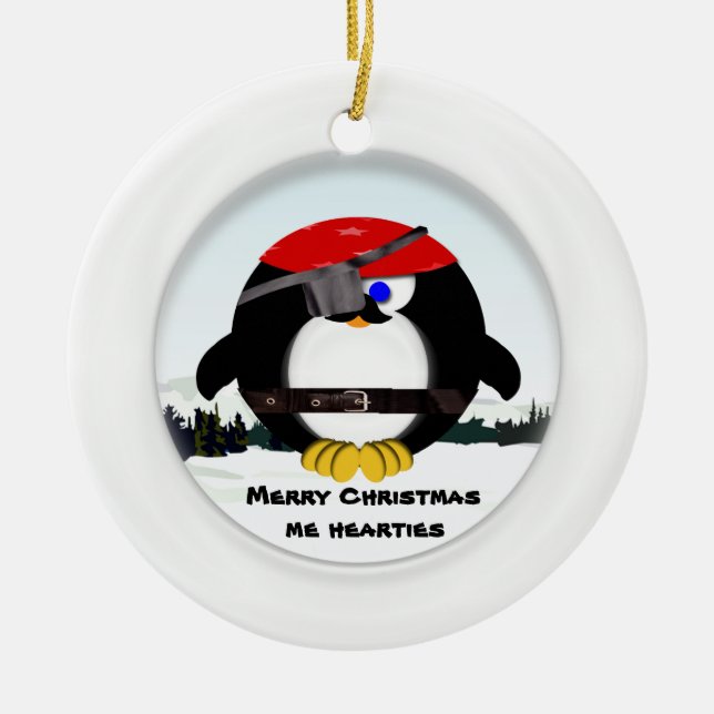 Ornamento De Cerâmica Pirata (Frente)