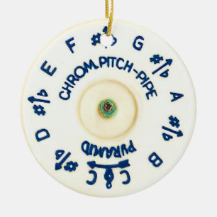 Ornamento De Cerâmica Pitchpipe
