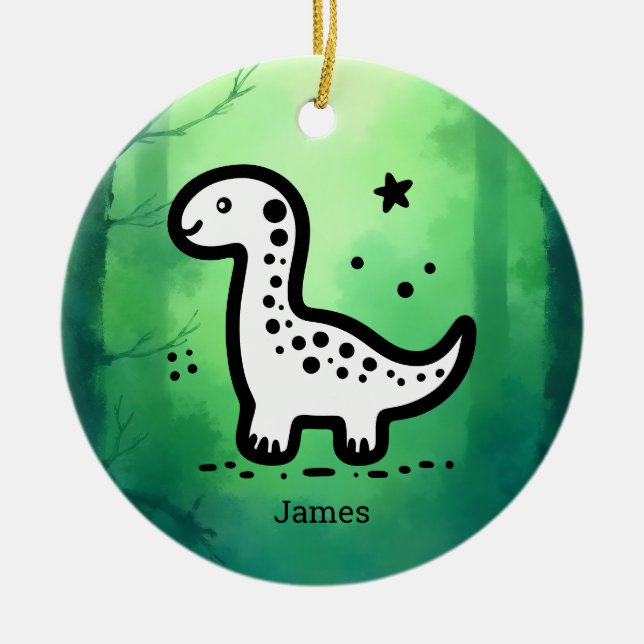 Ornamento De Cerâmica Placa de papel (Frente)