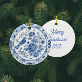 Ornamento De Cerâmica Placas de Chinoiserie Personalizadas