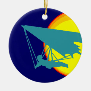 Ornamento De Cerâmica planador de cair retro