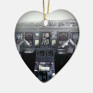 Ornamento De Cerâmica Plataforma de vôo de Embraer 145