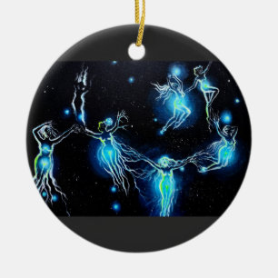 Ornamento De Cerâmica Pleiades