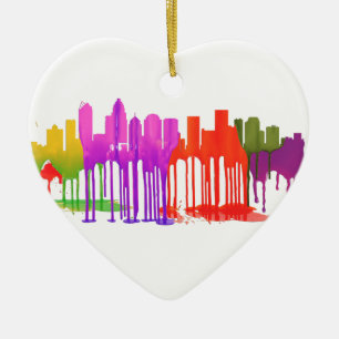 ORNAMENTO DE CERÂMICA POÇAS DE CHARLOTTE NC -