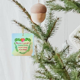 ORNAMENTO DE CERÂMICA PODE SER O SEU PRESENTE NO NATAL