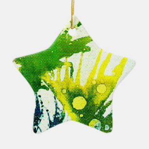 Ornamento De Cerâmica Polocromoptico #2B por Michael Moffa