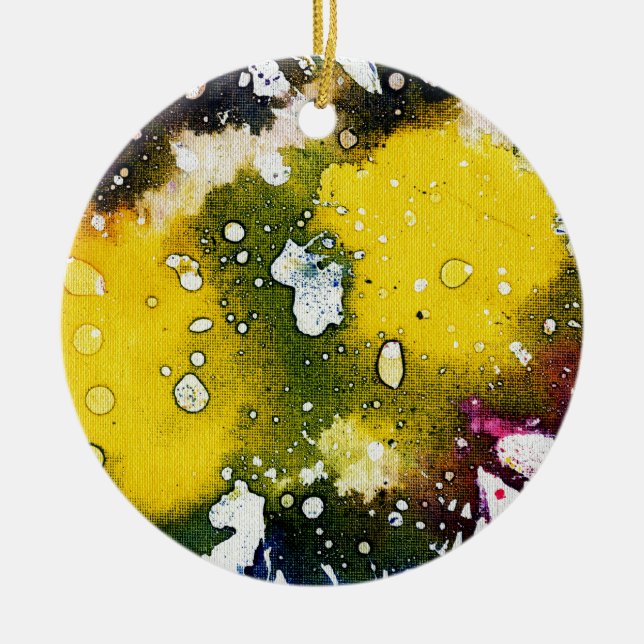 Ornamento De Cerâmica Polocromoptico nº 7 (Frente)