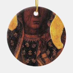 Ornamento De Cerâmica Polônia Negro Madonna Nossa Senhora De Czestochowa