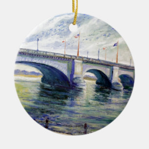 Ornamento De Cerâmica Ponte de Londres por Alfred Zwiebel
