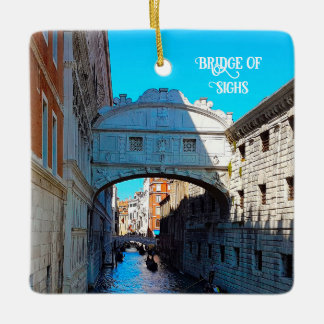 Ornamento De Cerâmica Ponte Itália de Veneza, Canal Viagem
