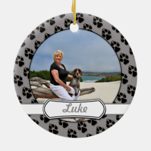 Ornamento De Cerâmica Ponteiro de cabelos curtos alemão - Luke - Riley