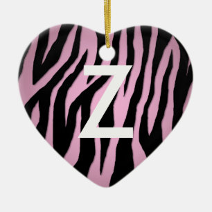 Ornamento De Cerâmica Pop Zebra