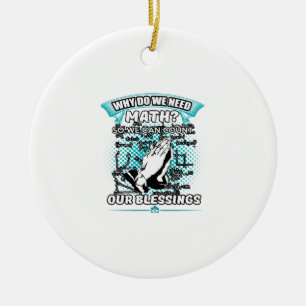 Ornamento De Cerâmica por que precisamos de matemática para podermos co