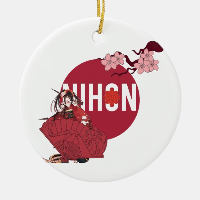 Ornamento De Cerâmica Porcelain Pitcher (Frente)