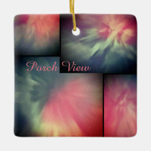 Ornamento De Cerâmica Porch View / Corona /