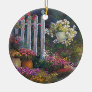 Ornamento De Cerâmica Porta de jardim