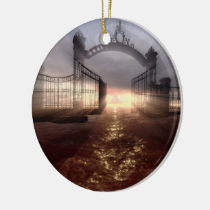 Ornamento De Cerâmica Porta do Céu