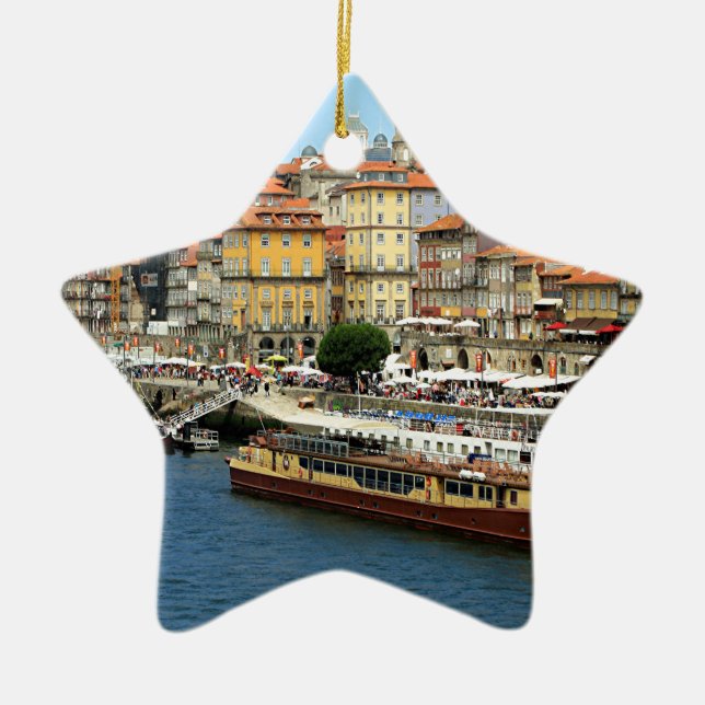 Ornamento De Cerâmica Porto, Portugal (Frente)