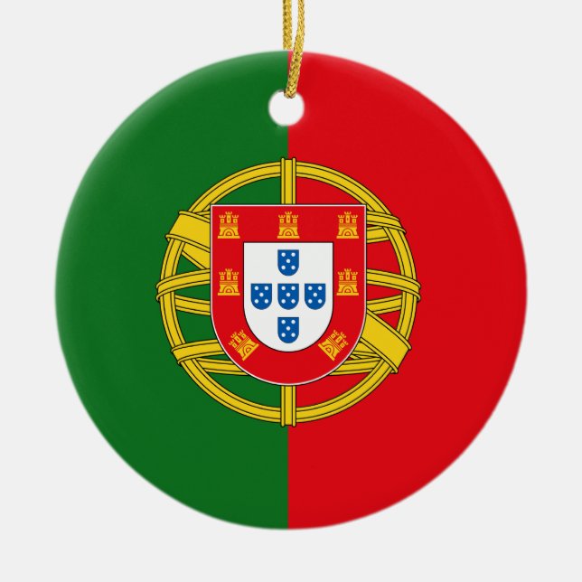 Ornamento De Cerâmica Portugal (Frente)