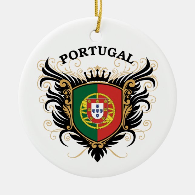 Ornamento De Cerâmica Portugal (Frente)