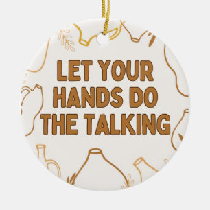 Ornamento De Cerâmica Potéria