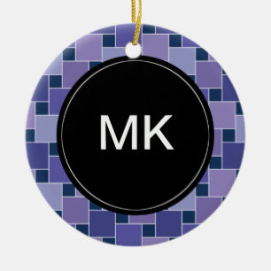 Ornamento De Cerâmica Praças Ametist