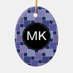 Ornamento De Cerâmica Praças Ametist