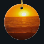 Ornamento De Cerâmica Praia de Manhattan<br><div class="desc">Nada é tão especial quanto o momento perfeito capturado.</div>