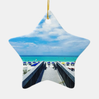 Ornamento De Cerâmica Praias de Destin Florida